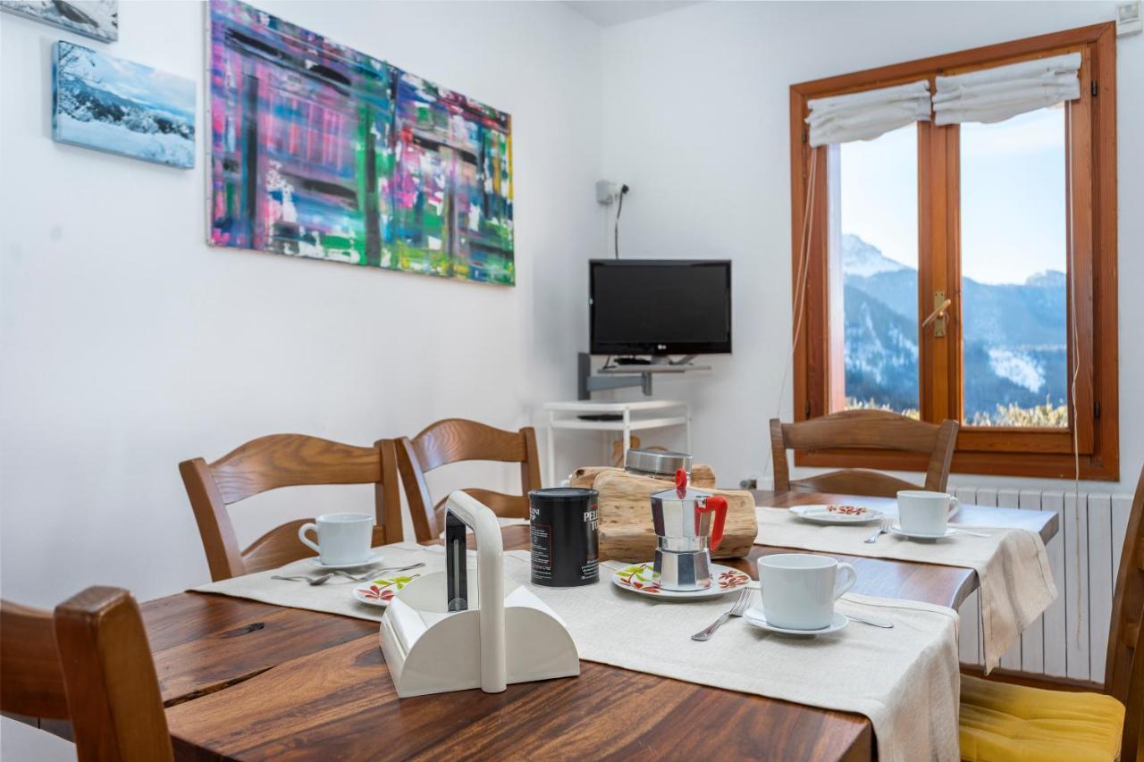 Panoramic House Carnia - Mountain View Apt With Parking And Terraces Villa Ligosullo Kültér fotó